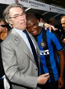 Calciomercato, Eto'o ha un sogno: «Con Moratti farei l'allenatore dell'Inter»