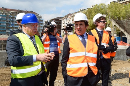 Torino, il sopralluogo di Cairo al Filadelfia