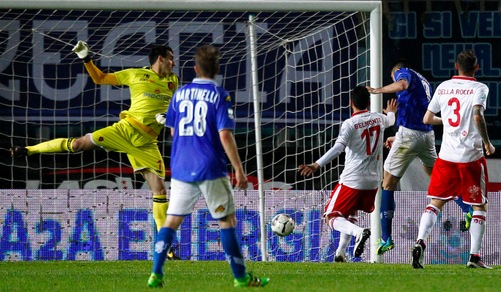 Brescia-Perugia 2-2: la doppietta di Ardemagni non basta