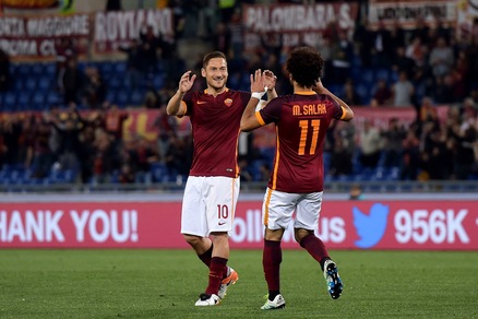 Pagelle Roma: Salah e Totti i migliori
