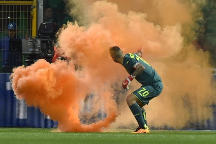 Palermo-Atalanta a porte chiuse. Multe a Verona e Napoli