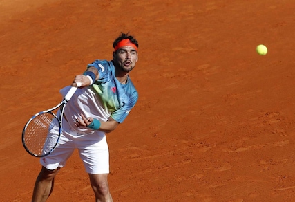 Tennis, torneo di Montecarlo: Fognini eliminato da Lorenzi