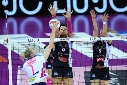 Volley: A1 Femminile, Modena non da scampo a Novara