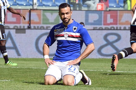 Serie A Sampdoria, Quagliarella: «Tosta affrontare ora il Milan»