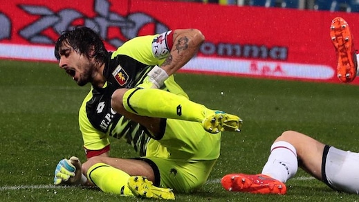 Serie A Genoa, Perin addio Europeo: stop di 5-6 mesi
