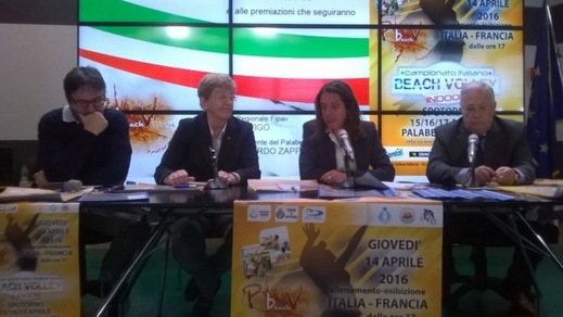 Beach Volley: Presentata a Genova la finale degli indoor