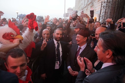 Bari, che accoglienza per Datò Noordin!