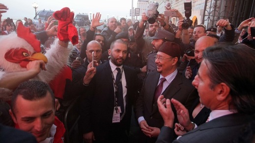 Bari, che accoglienza per Datò Noordin!