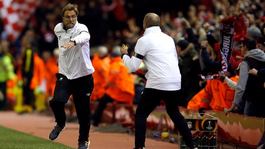 Europa League, Liverpool-Borussia Dortmund 4-3: la pazza rimonta dei Reds