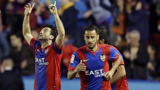 Liga, Levante-Espanyol 2-1: Pepito Rossi in gol