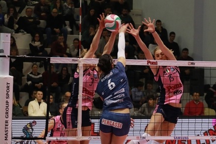 Volley: A1 Femminile, Pomì si inchina a Bergamo ed è fuori dai Play Off