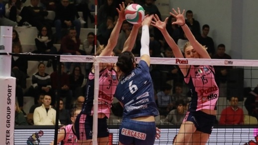 Volley: A1 Femminile, Pomì si inchina a Bergamo ed è fuori dai Play Off