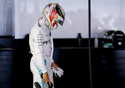 F1 Mercedes, Hamilton: «La penalità è una sfida»