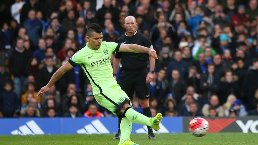 Manchester City, Aguero show: che tripletta contro il Chelsea