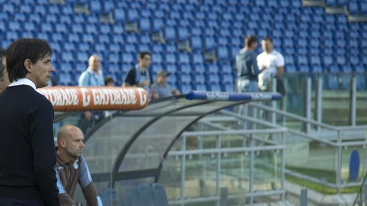 Lazio, Olimpico semivuoto per la prima in casa di Simone Inzaghi
