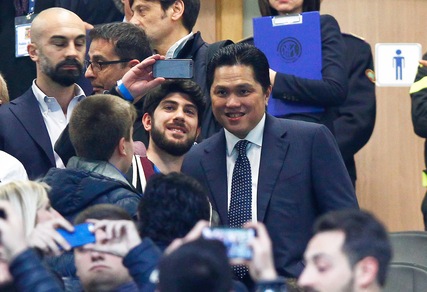 Thohir: «Non cedo l'Inter, credo alla Champions»