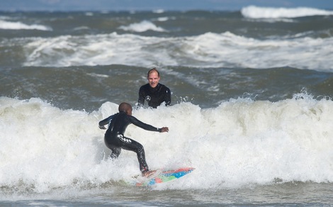 Laureus, il surf come terapia nelle township del Sudafrica