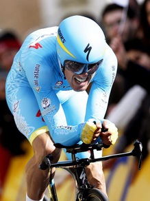 Ciclismo, Giro del Trentino: l'Astana vince la crono a squadre