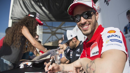 MotoGp, Dovizioso: «A Jerez voglio salire sul podio»