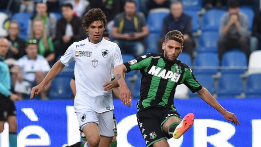 Serie A, Sassuolo-Sampdoria 0-0: Berardi sbaglia un rigore all'89'