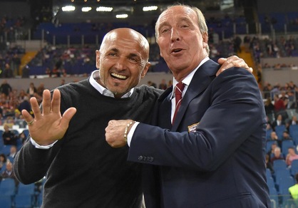 Serie A Torino, Ventura: «Spalletti è un amico, Totti ha dimostrato di essere ancora un campione»