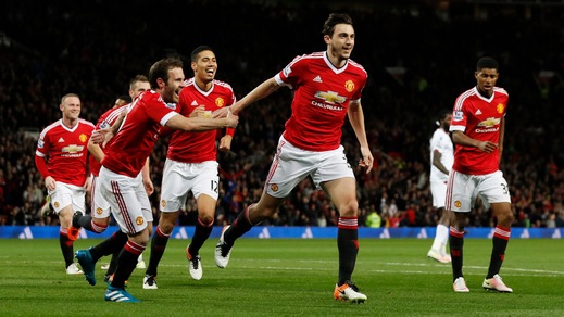 Premier League: Manchester United ok con Darmian, poker Liverpool nel derby contro l'Everton