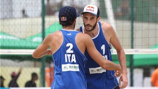 Beach Volley: A Fuzhou  Nicolai-Lupo e gli Ingrosso ai sedicesimi