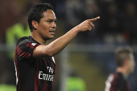 Calciomercato Milan, Bacca salta la tournée negli Usa