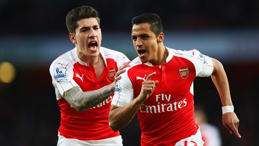 Premier League: Arsenal-West Bromwich 2-0, doppietta di Sanchez
