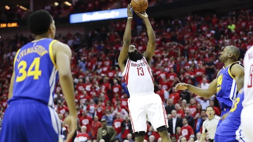Harden beffa Golden State, Raptors e Thunder sul 2-1
