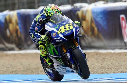 MotoGp, Jerez: Rossi vola davanti a Marquez nelle libere