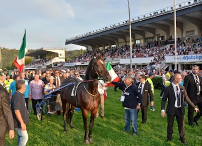 Ippica, slitta la passerella di Varenne