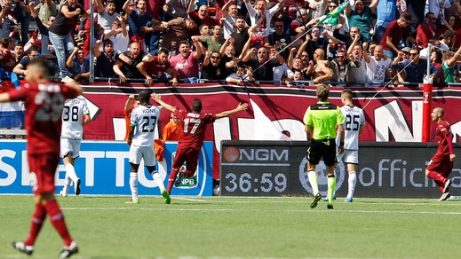 Trapani-Cesena 2-1, Cosmi fa otto