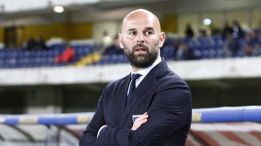 Serie A Frosinone, Stellone: «Non mi interessa il bel gioco ma i tre punti»