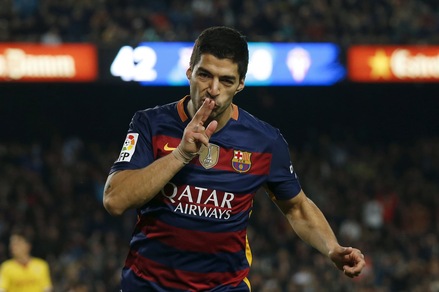 Scarpa d'Oro, Suarez scappa: otto reti in quattro giorni