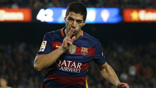 Scarpa d'Oro, Suarez scappa: otto reti in quattro giorni