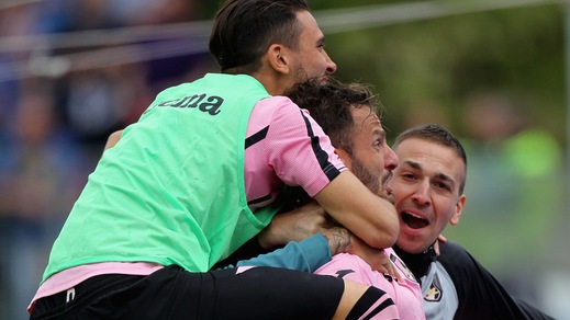 Serie A, Frosinone-Palermo 0-2: Gilardino e Trajkovski firmano il sorpasso salvezza