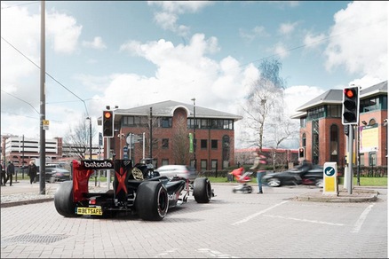 F1, una monoposto per le strade di Manchester