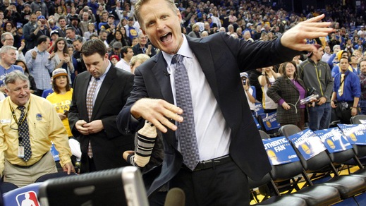 Basket NBA, Kerr allenatore dell'anno