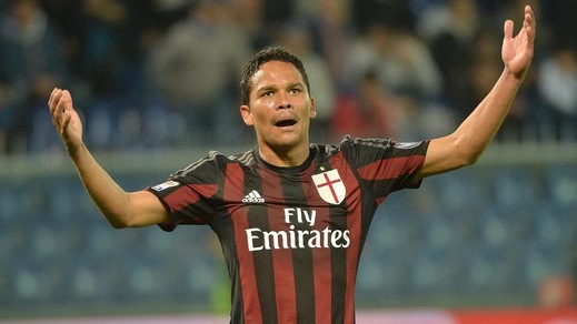 Calciomercato Milan, con Bacca il grande amore è finito