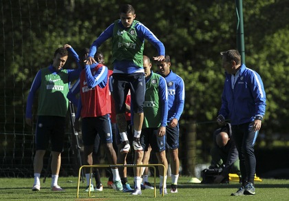 Inter, allenamento vista Lazio ad Appiano