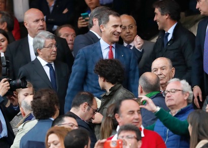 Atletico Madrid-Bayern Monaco, anche il re di Spagna al Calderon