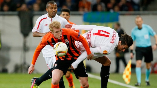 Europa League, Shakhtar-Siviglia 2-2: Emery sogna