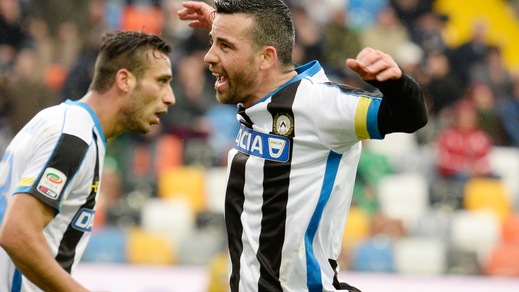 Calciomercato Udinese, Di Natale: «Smettere? Devo chiedere a Totti...»