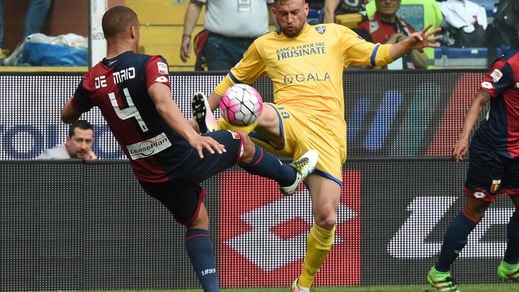 Serie A Frosinone, col Milan Dionisi dalla panchina