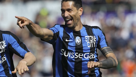 Serie A Atalanta, contro il Napoli Borriello guida l'attacco