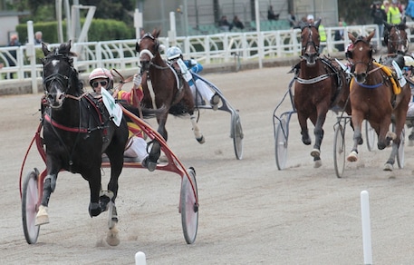 GP Lotteria: Voltigeur de Myrt show in batteria