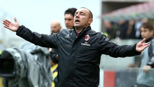Brocchi: «Prendere tre gol col Frosinone non è da Milan»