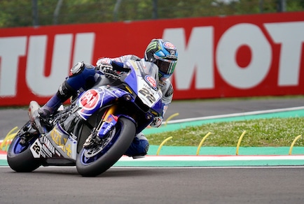 SBK Pata Yamaha, Lowes: «E' stato un incidente pesante»