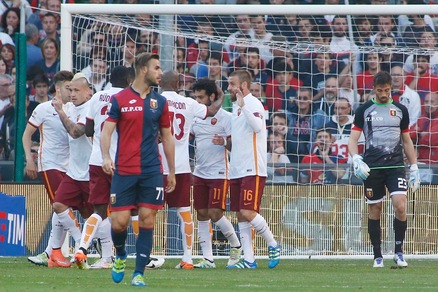 Genoa-Roma 2-3: Totti leggendario, El Shaarawy micidiale